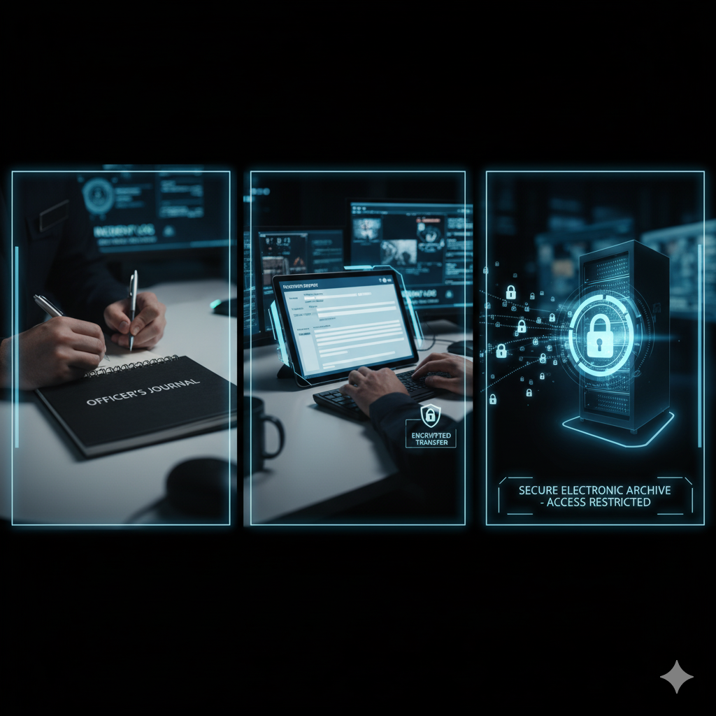 Security Records: Notebook Entry, IT Systems & Secure Storage